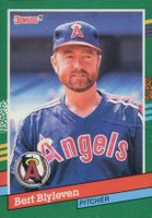 1991 Donruss #453 Bert Blyleven Baseball Card