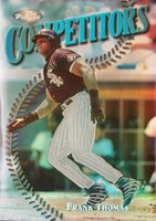 1997 Finest #279 Frank Thomas Refractor Baseball Card