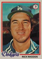 1978 Topps #605 Rick Rhoden Baseball Card