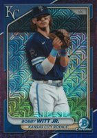 2024 Bowman Mega Box Chrome #59 Bobby Witt Jr. Purple Refractor Baseball Card