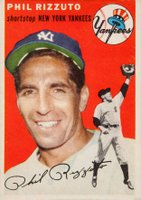 1954 Topps #17 Phil Rizzuto Baseball Card