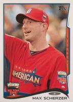 2014 Topps Update #US269 Max Scherzer Baseball Card