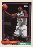 1992 Topps #283 Larry Johnson Basketball Card