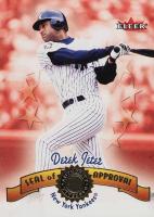 2001 Fleer Authority Seal of Approval #1 Derek Jeter Baseball Card
