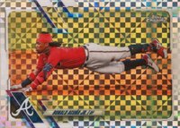 2021 Topps Chrome #50 Ronald Acuna Jr. X-Fractor Baseball Card
