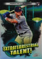 2023 Topps Cosmic Chrome Extraterrestrial Talent #ET24 Francisco Alvarez Baseball Card