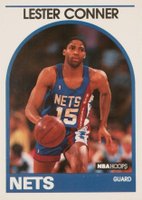 1989 Hoops #222 Lester Conner Basketball Card