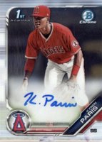 2019 Bowman Draft Chrome Draft Picks Autograph #CDAKP Kyren Paris Baseball Card