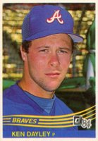 1984 Donruss #199 Ken Dayley Baseball Card