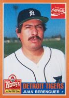 1985 Wendy's Tigers #3 Juan Berenguer Baseball Card