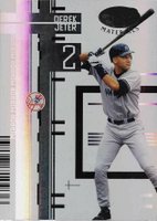 2005 Leaf Certified Materials #35 Derek Jeter Mirror White Baseball Card