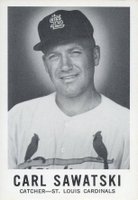 1960 Leaf #120 Carl Sawatski Baseball Card