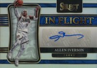 2021 Panini Select in Flight Signatures #IFAIV Allen Iverson Basketball Card