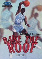 2012 Fleer Retro Mystique Raise The Roof  #4 Michael Jordan Basketball Card