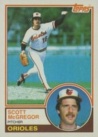 1983 Topps #745 Scott McGregor Baseball Card