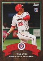 2018 Topps Advent Calendar #6 Juan Soto Baseball Card