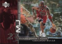 1998 Upper Deck Black Diamond Sheer Brilliance #SB4 Michael Jordan Sheer Brilliance Basketball Card