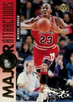 1995 Upper Deck #341 Michael Jordan Electric Court Basketball Card