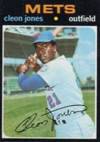 1971 Topps #527 Cleon Jones Baseball Card