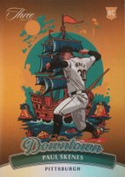 2024 Panini Three and Two Downtown #4 Paul Skenes Baseball Card