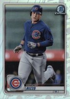 2020 Bowman Chrome #92 Anthony Rizzo Refractor Baseball Card