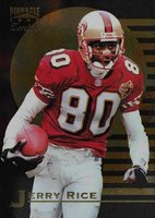 1997 Zenith #2 Jerry Rice Football Card