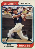 1974 Topps #45 Dave Johnson Baseball Card