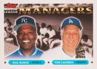 1993 Topps #507 Hal McRae/Tommy Lasorda Florida Marlins Inaugural Baseball Card