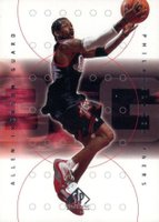 2000 SP Authentic #61 Allen Iverson Basketball Card