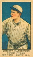 1919 Strip Card #72 Christy Mathewson Baseball Card