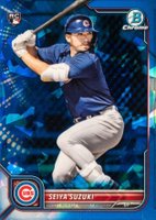 2022 Bowman Chrome Sapphire Edition #69 Seiya Suzuki Baseball Card