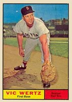 1961 Topps #340 Vic Wertz Baseball Card