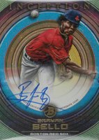 2022 Bowman Inception Prospect Autographs #PABBO Brayan Bello Baseball Card