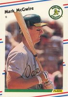 1988 Fleer Mini #46 Mark McGwire Baseball Card