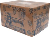 1993 Bowman #WPBC Wax Pack Box Case 24 Boxes Baseball Card