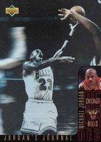 1996 Collector's Choice International English Jordan's Journal #J2 Michael Jordan Basketball Card