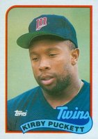 1989 Topps #650 Kirby Puckett Baseball Card