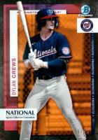 2024 Topps National Sports Collectors Convention Silver Pack Prospects #9 Dylan Crews Orange Refractor Baseball Card