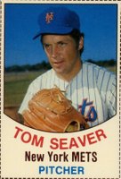 1977 Hostess #7 Tom Seaver Hand Cut Baseball Card