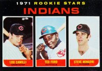 1971 Topps #612 Rookie Stars Indians Baseball Card
