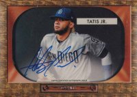 2020 Bowman Transcendent Collection 1955 Bowman Superfractor Autographs 1/1 #FT Fernando Tatis Jr. Baseball Card