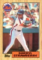 1987 Topps #460 Darryl Strawberry Baseball Card