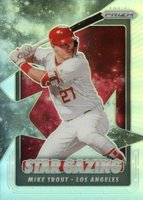 2020 Panini Prizm Star Gazing #SG1 Mike Trout Silver Prizm Baseball Card