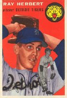 1954 Topps #190 Ray Herbert Baseball Card