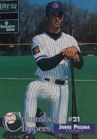 1994 Columbus Clippers Police # Jorge Posada Baseball Card
