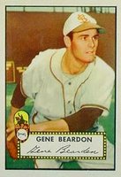 1952 Topps #229 Gene Beardon Baseball Card