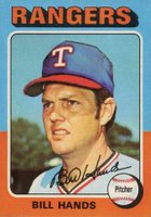 1975 Topps Mini #412 Bill Hands Baseball Card