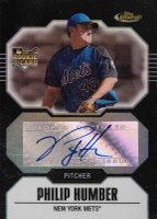 2007 Finest #153 Philip Humber Black Refractor-Autograph Baseball Card