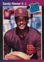 1989 Donruss #28 Sandy Alomar Jr. Baseball Card