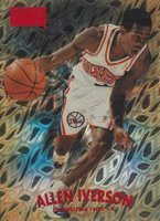 1997 Skybox Premium #100 Allen Iverson Star Rubies Basketball Card